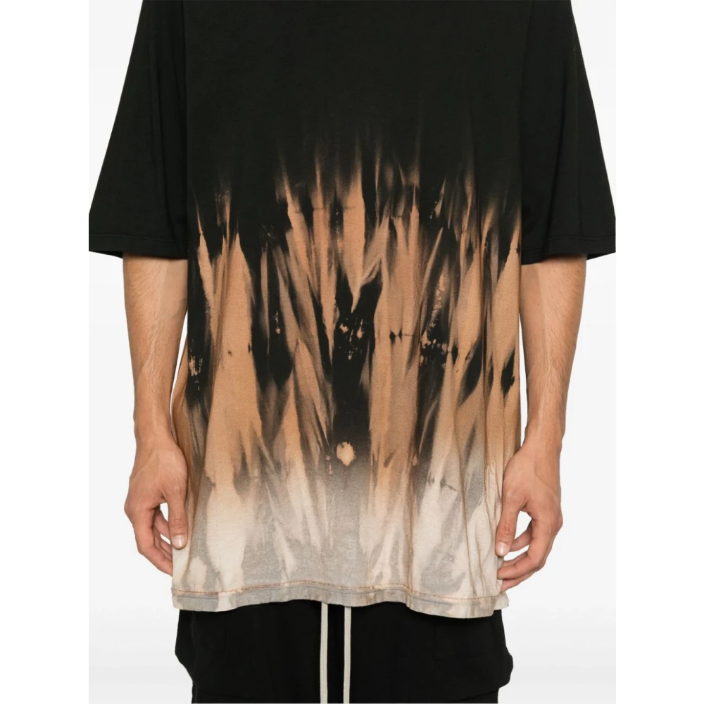 Rick Owens Jumbo T-shirt met korte mouwen Black Heren
