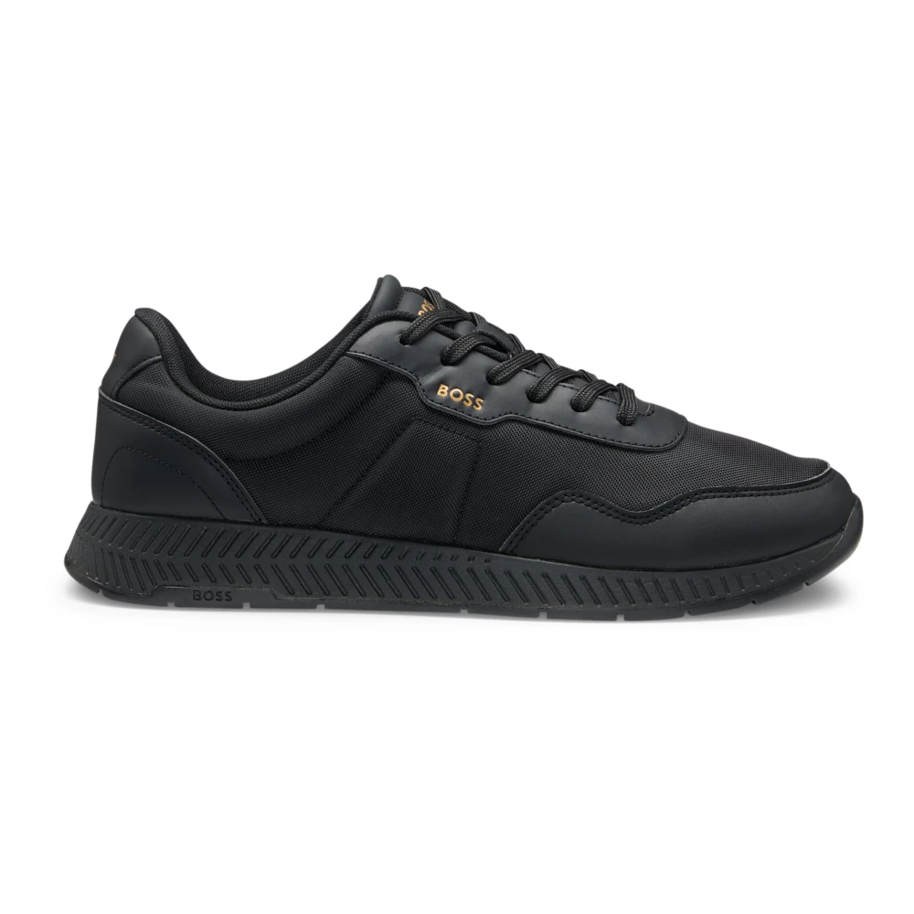 Hugo Men's Black Sneakers, 9 Uk, Trainers