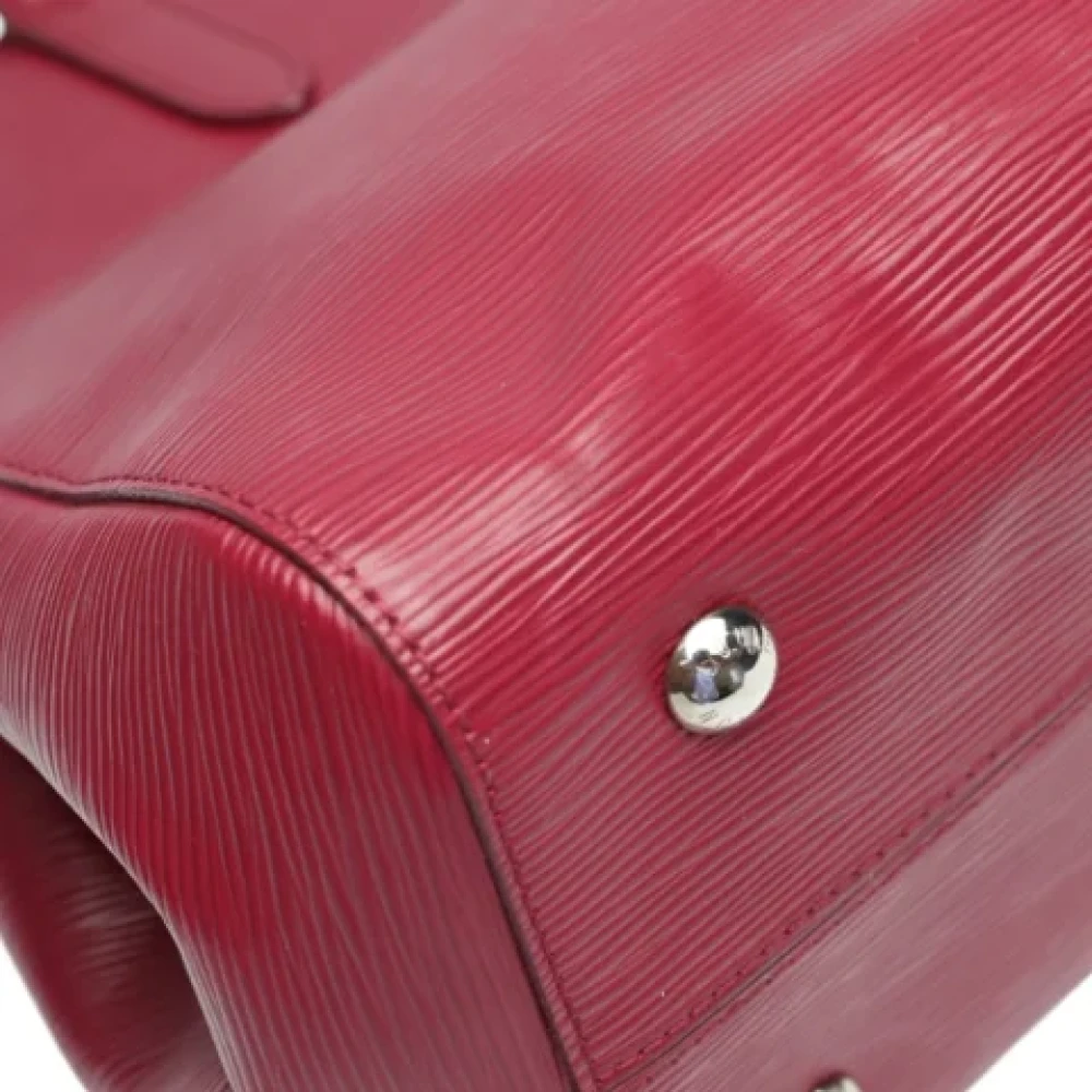 Louis Vuitton Vintage Pre-owned Leather louis-vuitton-bags Red Dames
