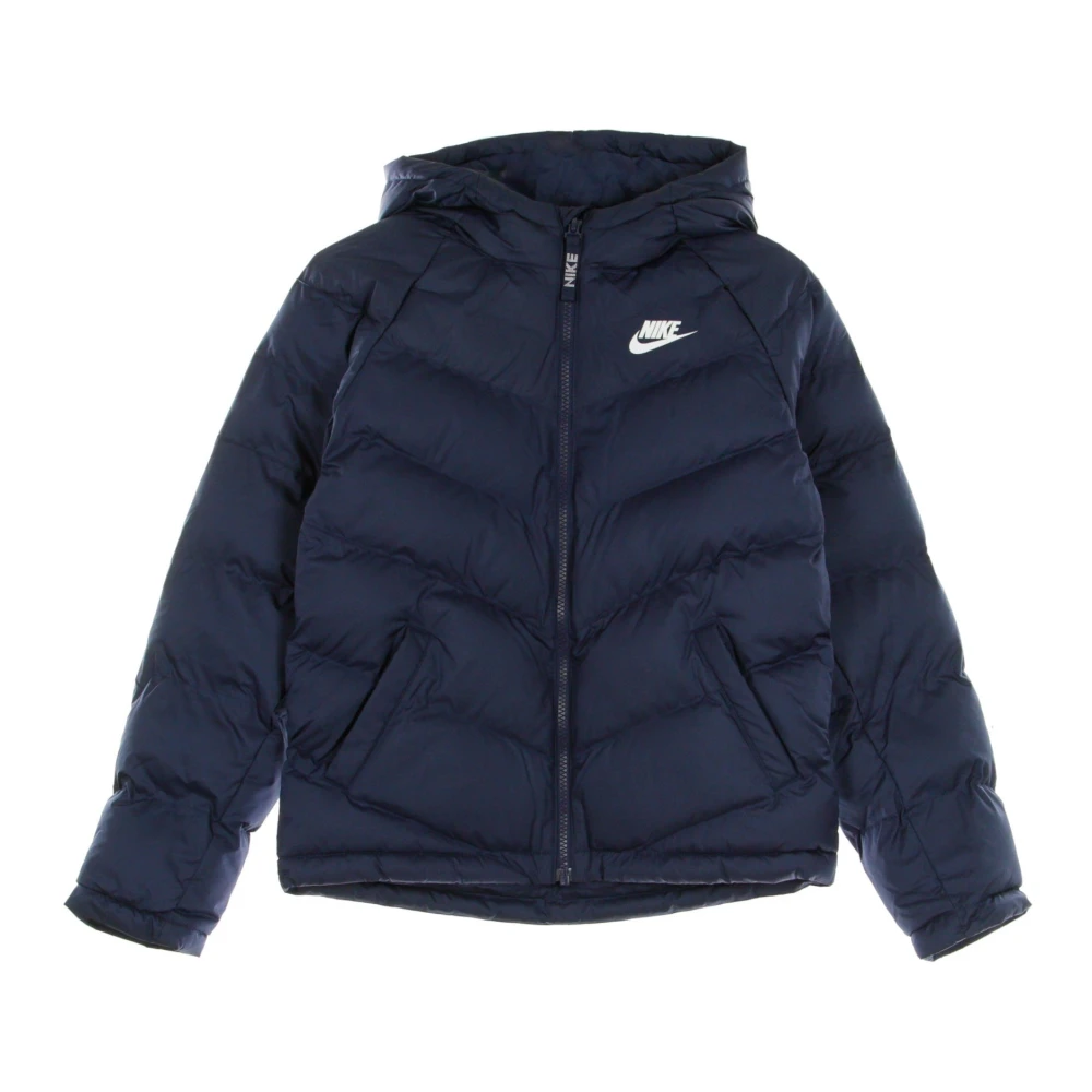 Nike Women's Blue Midnight Navy Sportswear Synthetic Fill Jacket