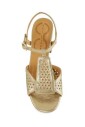 golden-leather-sandals-with-buckle-closure