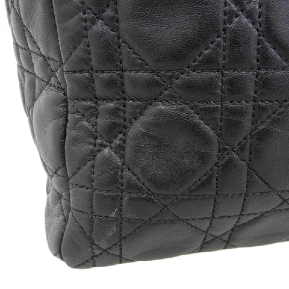 Dior Vintage Pre-owned Fabric dior-bags Black Dames