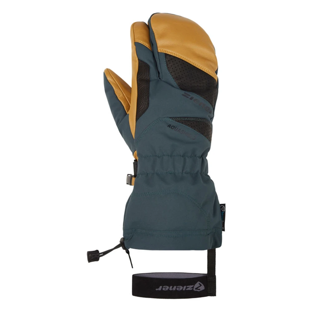 Ziener Donkere Jungle Kreeft Ski Handschoenen Multicolor Heren