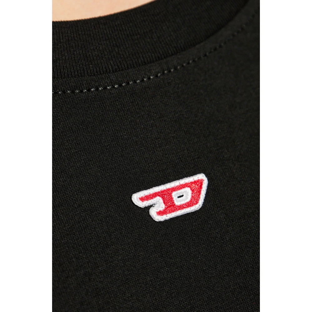 Diesel T-shirt T-Boxt-Ls-D Black Unisex