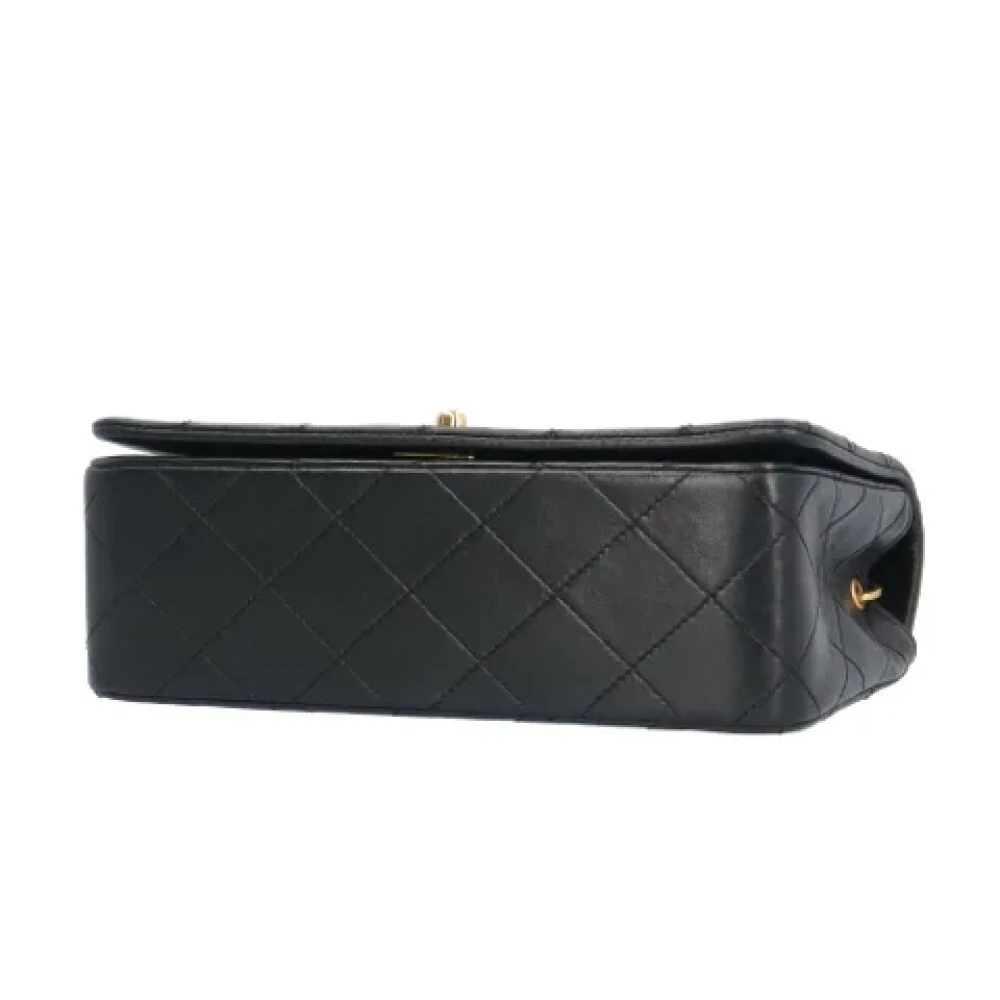 Chanel Vintage Pre-owned Leather chanel-bags Black Dames