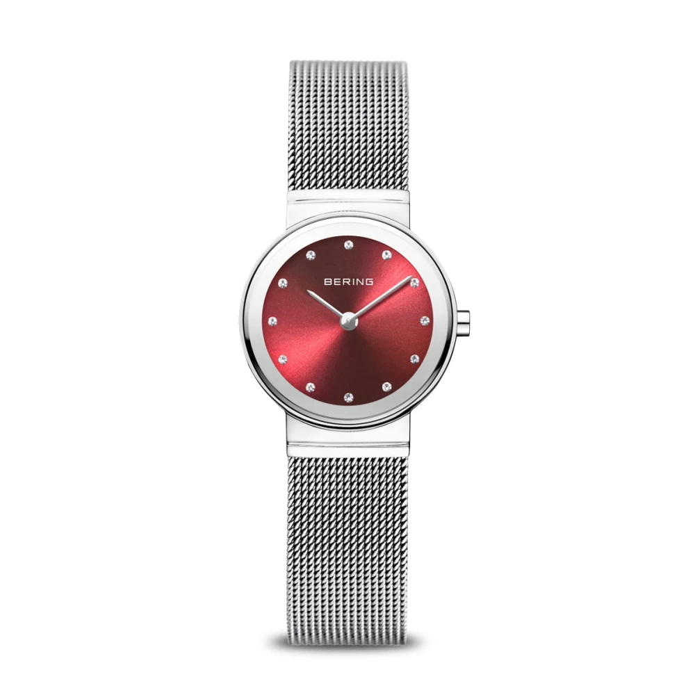 Bering Women's Gray Watch Classic 26 Mm Bracelet Stainless Steel 10126-003