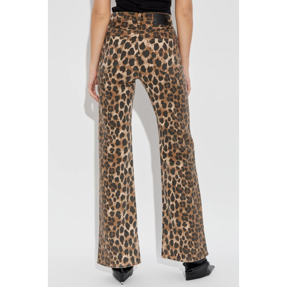 R13 Kick Fit Jeans Beige Dames