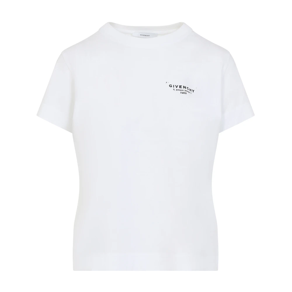 Givenchy Women's White T-Shirts, Xs, T-Shirt Stylish Casual Chic
