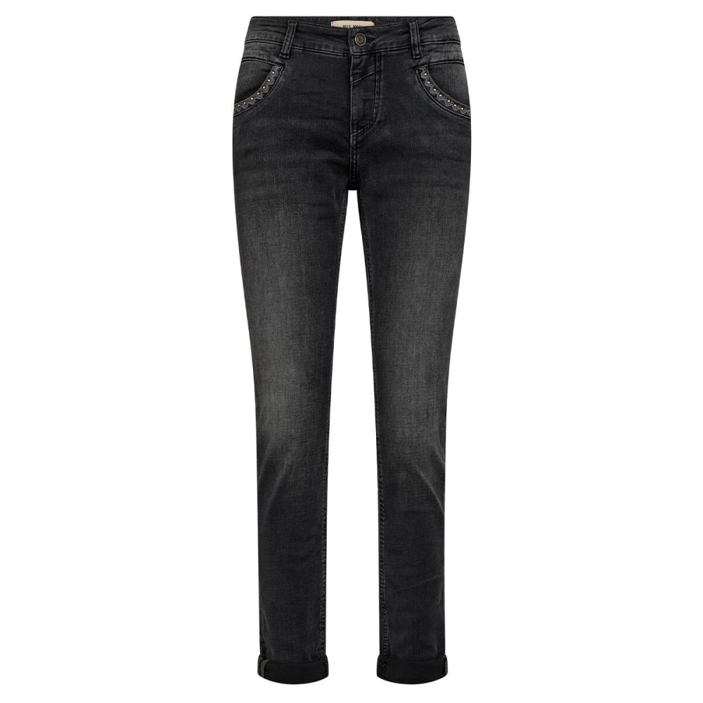 Mos Mosh Gray Naomi Perl Grey Jeans - Female - Skinny Fit Jeans - W33 - Jeans