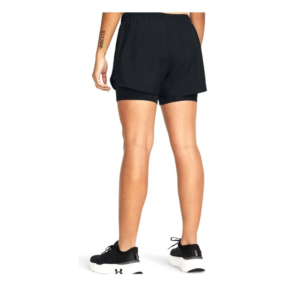 Under Armour Fly By 2-in-1 Shorts Black Dames