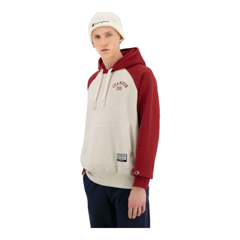 Champion Hoodie White Heren