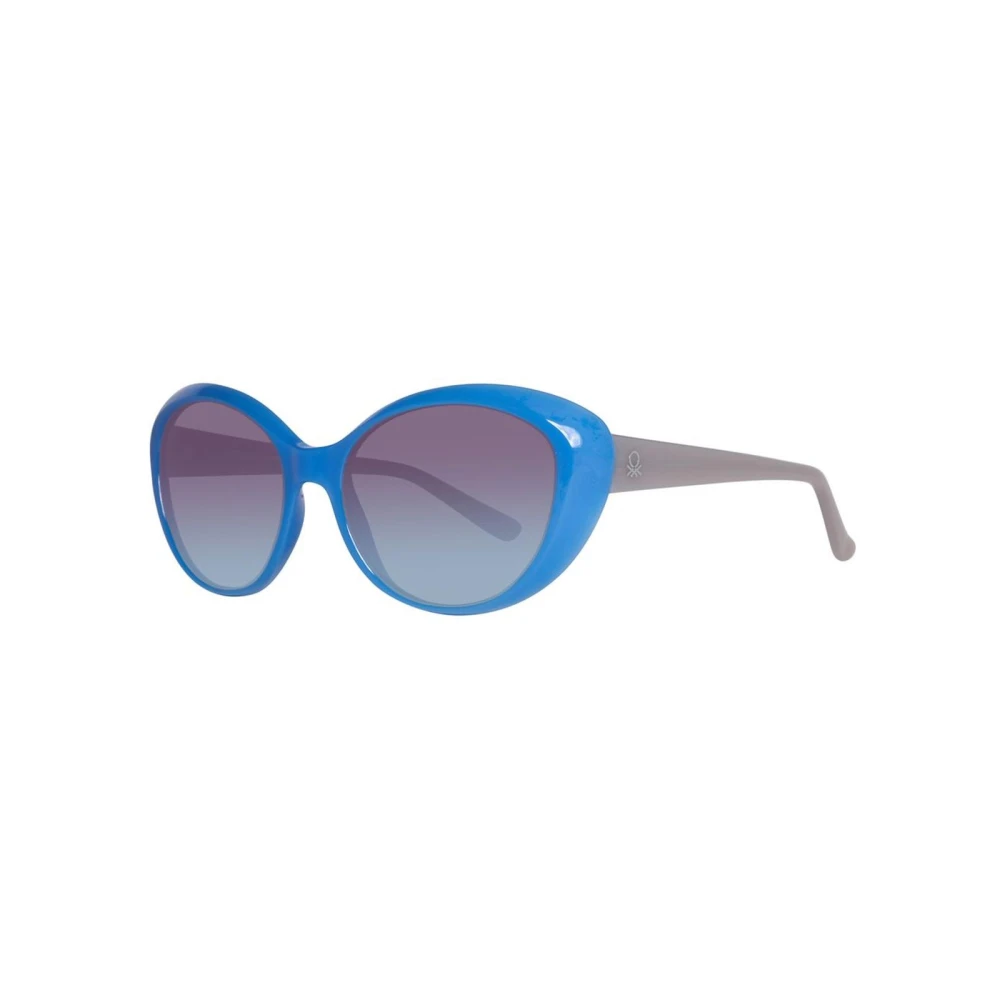 Benetton Women's Blue Injected Frame Sunglasses Stylish Design