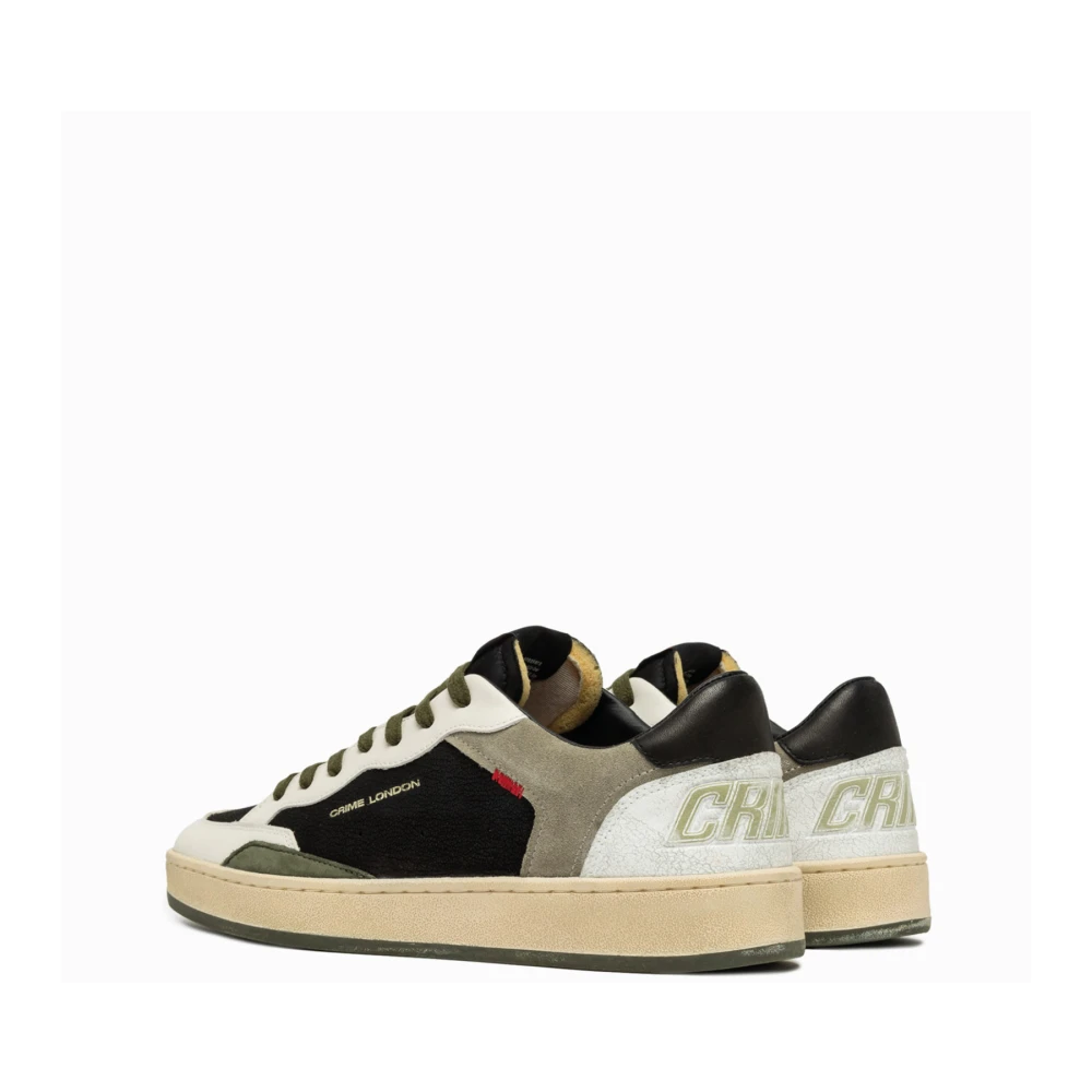 Crime London Lucky Green Chelsea Sneakers Multicolor Heren