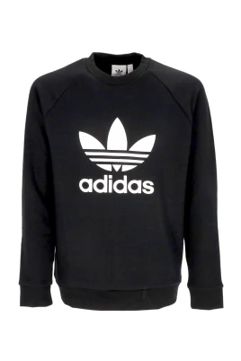 Lättvikts Crewneck Sweatshirt med Trefoil-logga