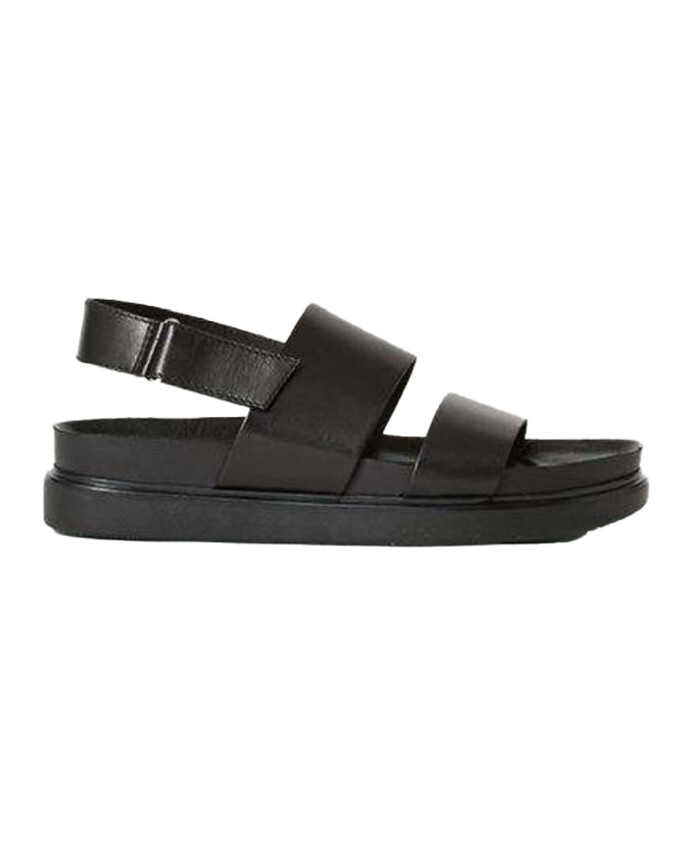 sandales-plates-en-cuir-noir