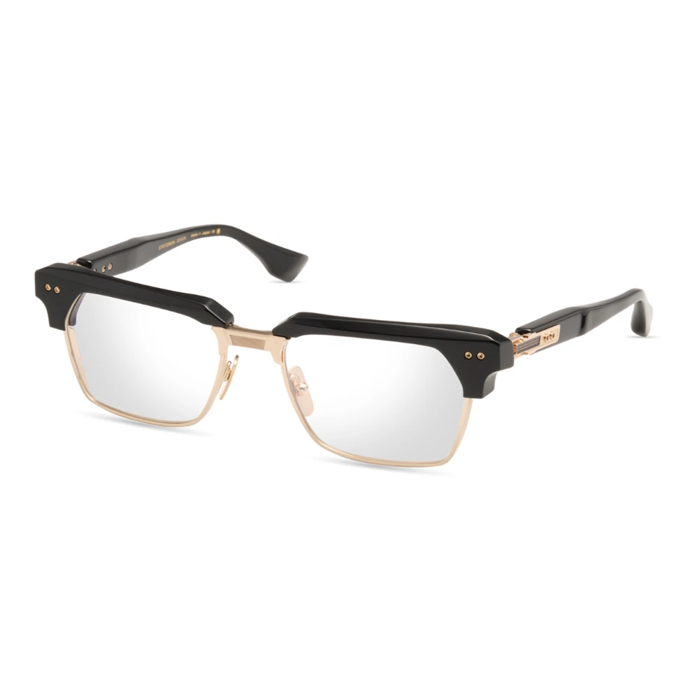 Dita Zwart Wit Goud Brilmonturen Black Unisex