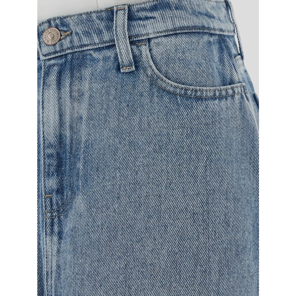 7 For All Mankind Denim Midi Rok Blue Dames