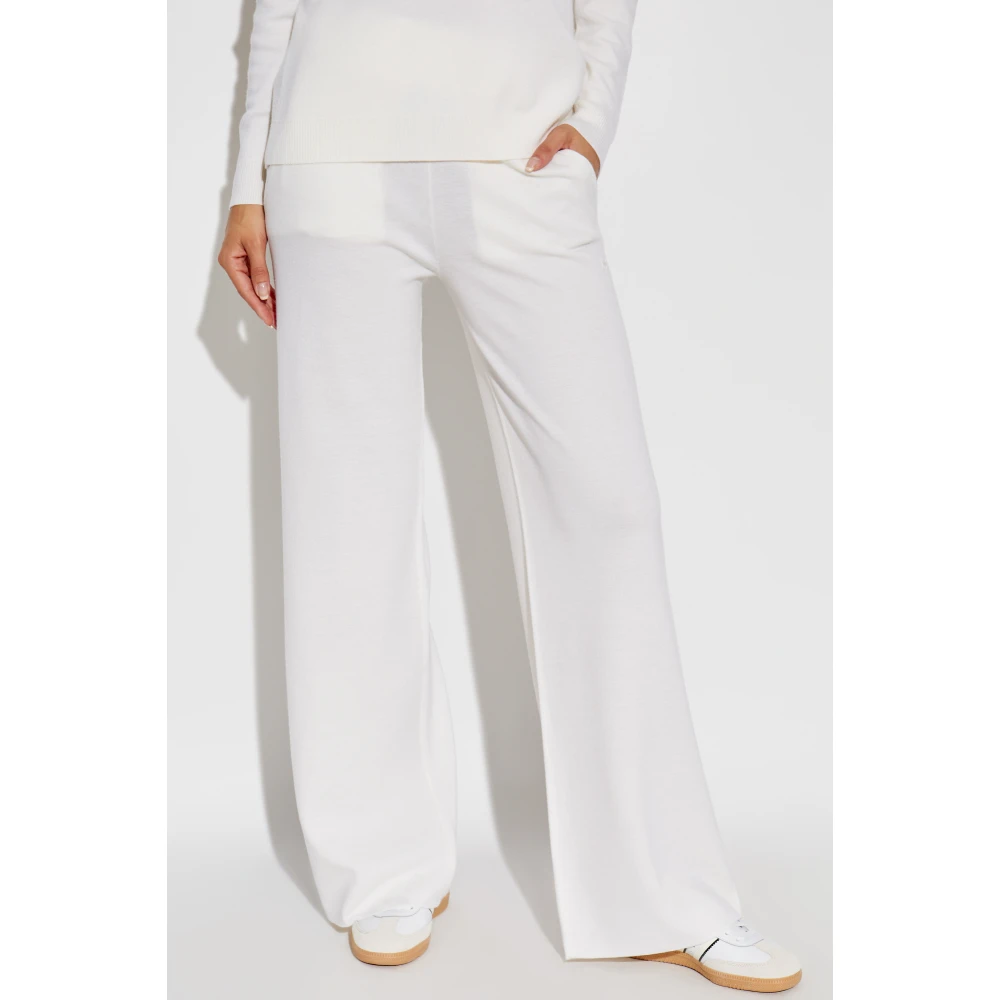 Max Mara Wollen broek White Dames