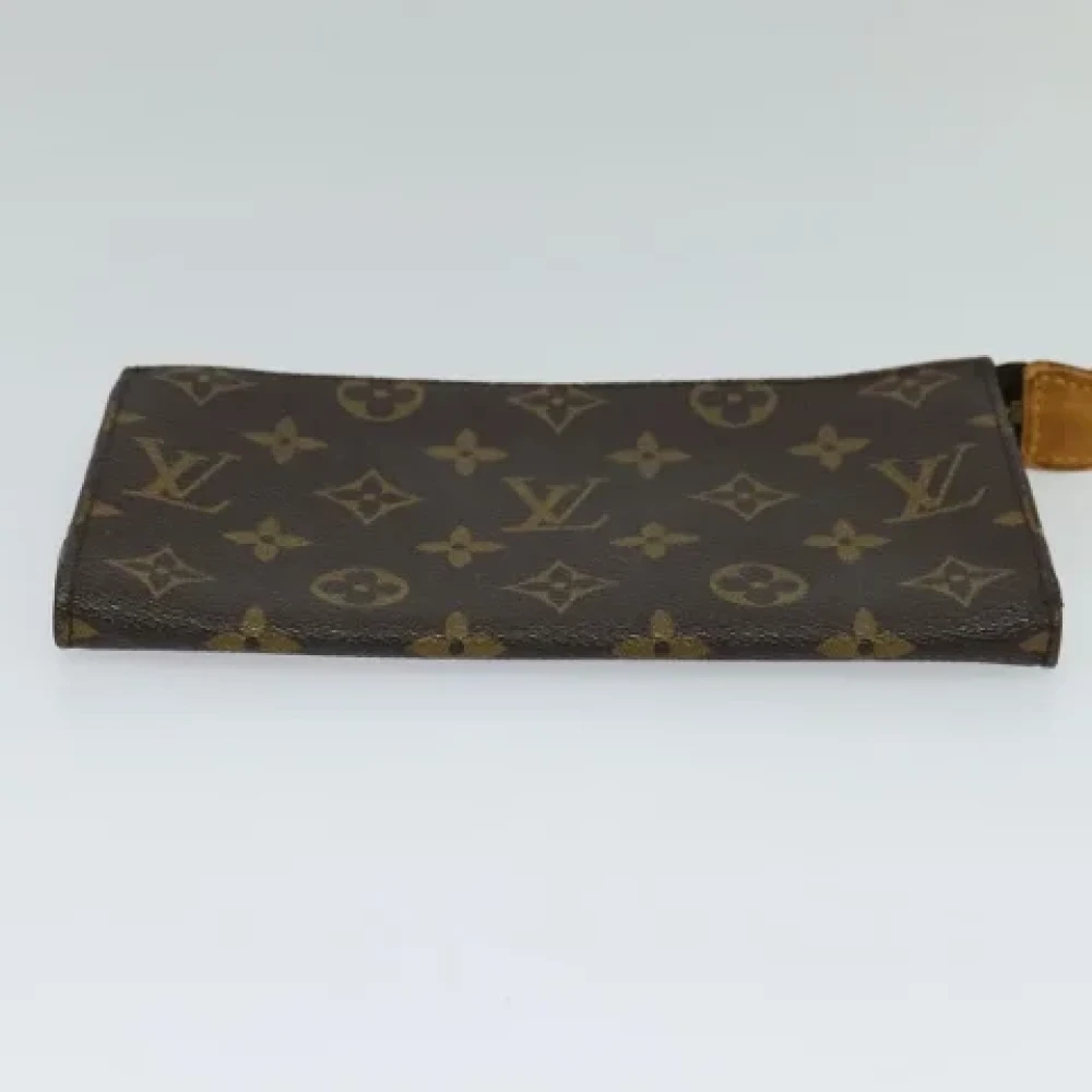 Louis Vuitton Vintage Pre-owned Canvas pouches Brown Dames