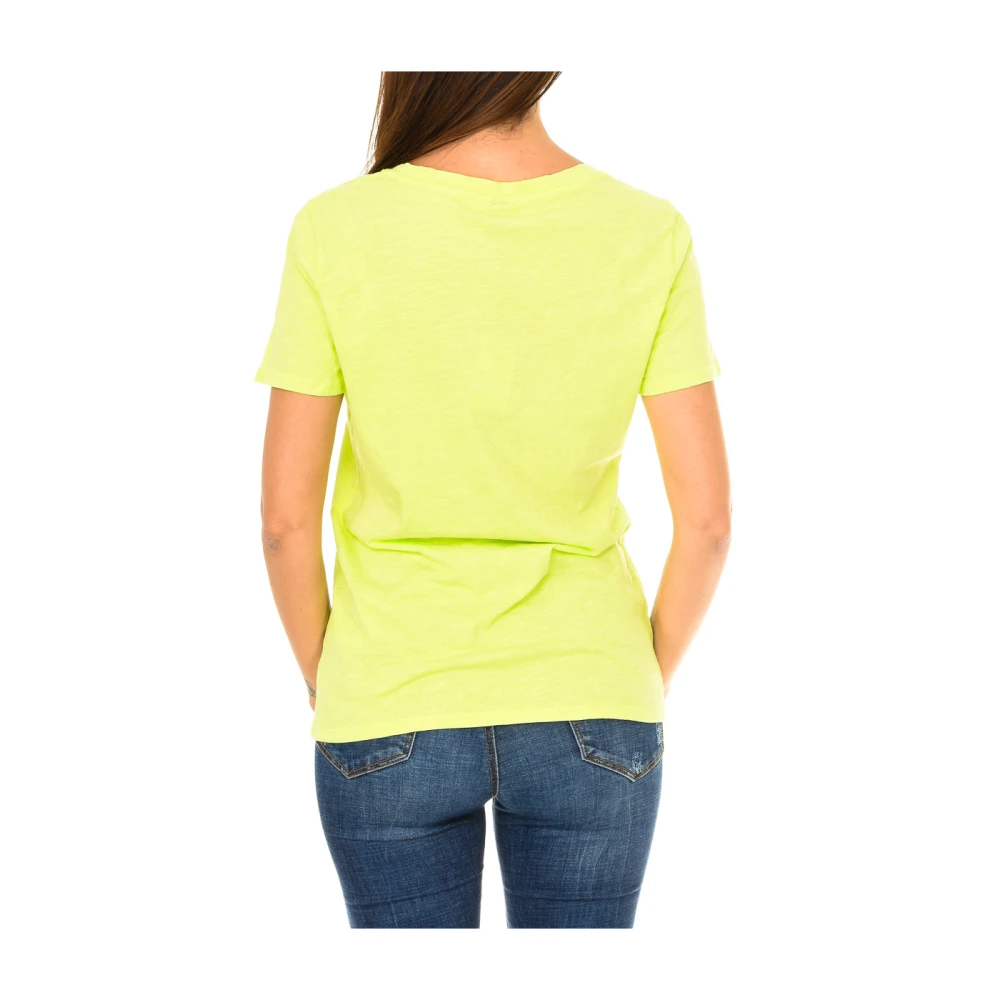 Giorgio Armani T-Shirts Yellow Dames