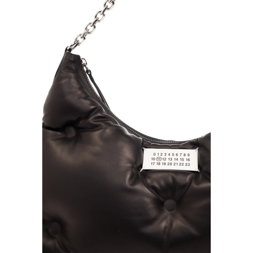 Maison Margiela Glam Slam Medium schoudertas Black Unisex
