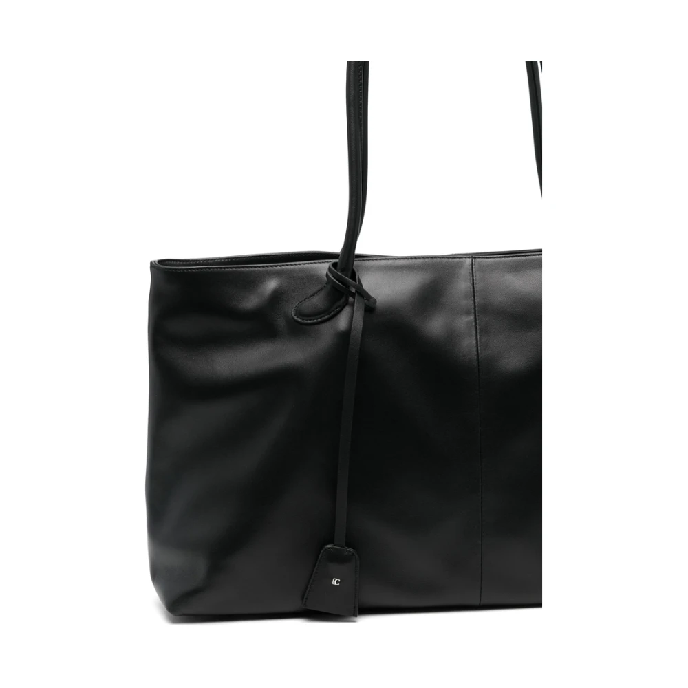 LOW Classic Zwarte Tote Tas met Magnetische Sluiting Black Dames