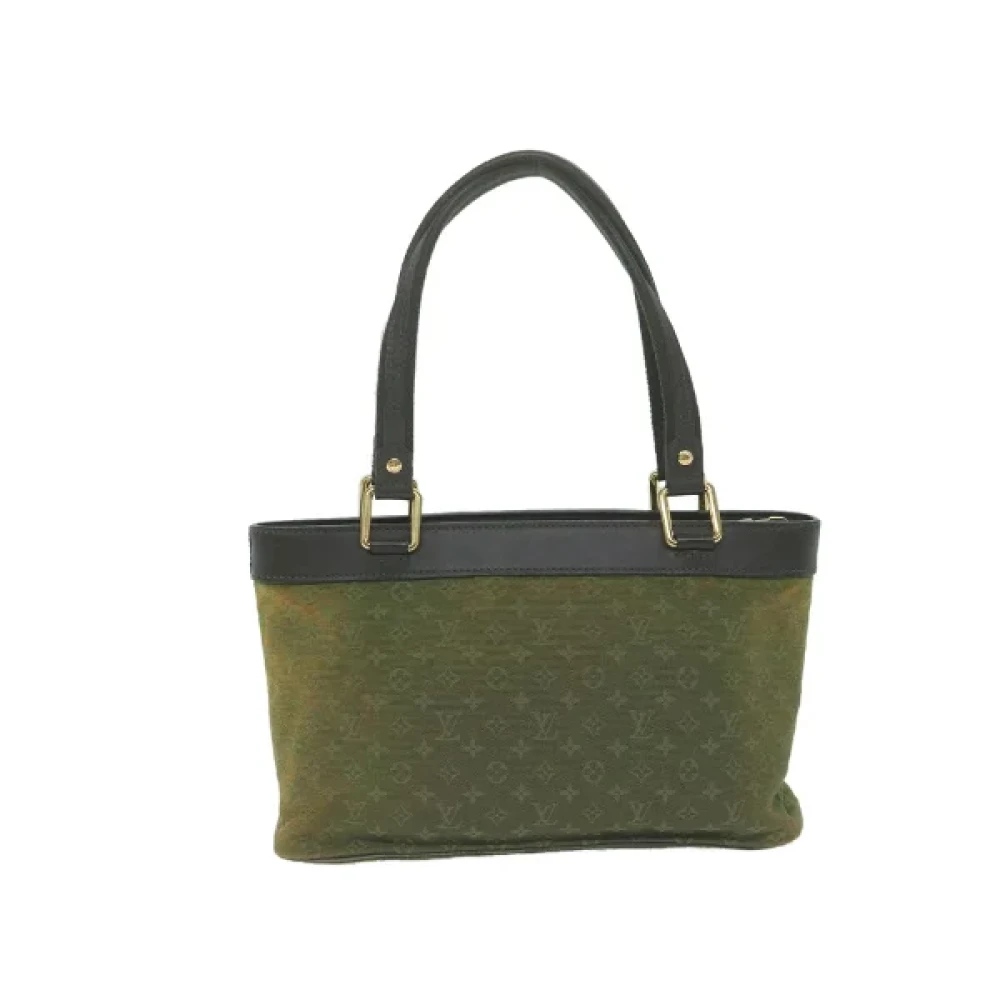 Louis Vuitton Vintage Pre-owned Canvas handbags Green Dames