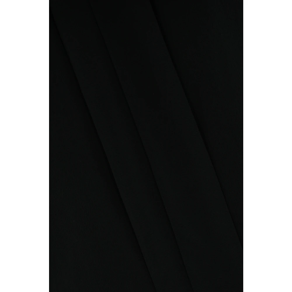 Max Mara Studio Zwarte Zijden Mouwloze Top Black Dames