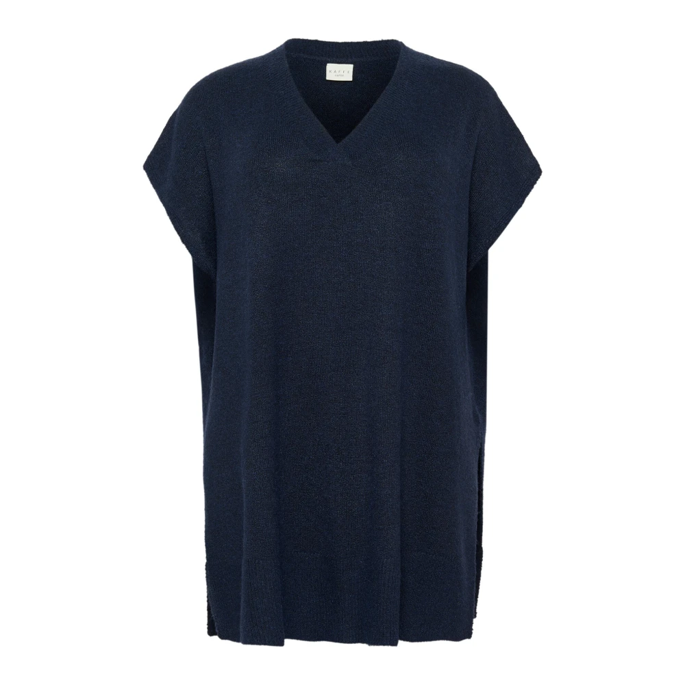 Knitwear > V-neck Knitwear - - Kaffe Curve - Modalova