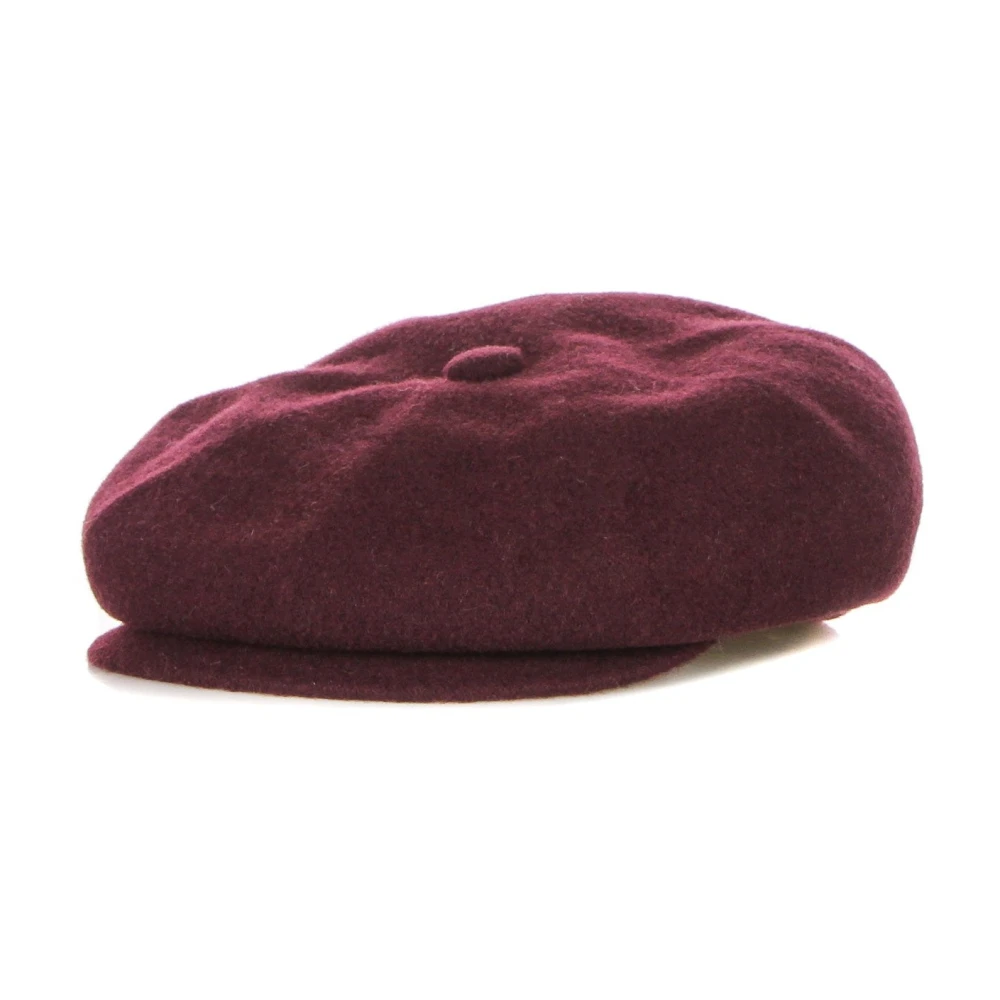 Kangol Wol Spitfire Wijn Flat Cap Red Heren