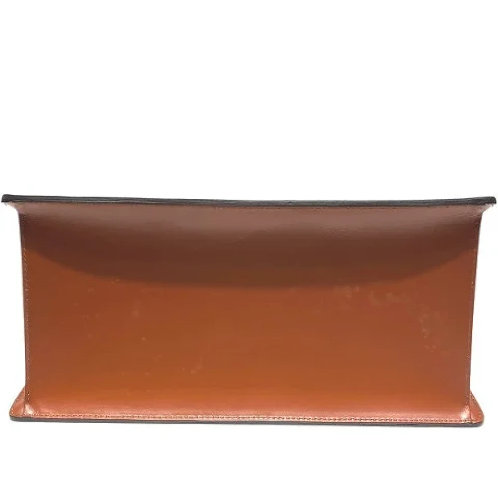 Louis Vuitton Vintage Pre-owned Leather handbags Brown Dames