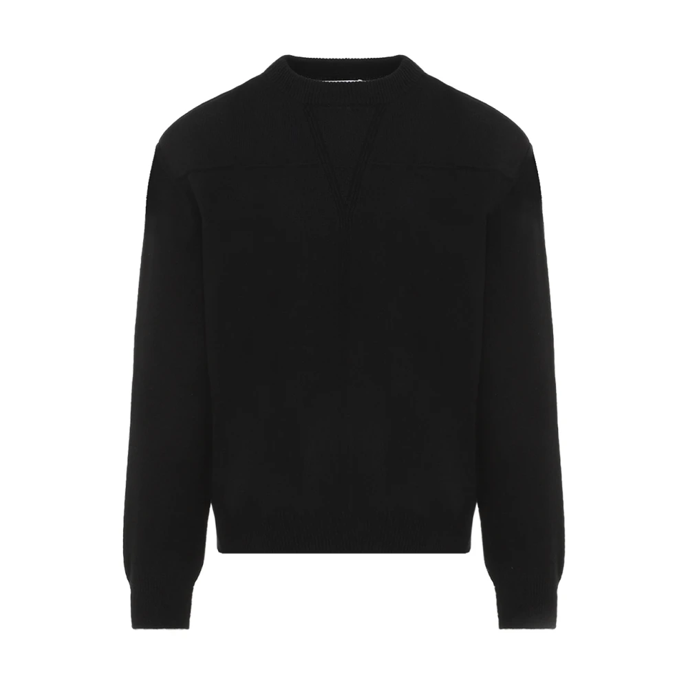 Jil Sander Zwarte Jumper Sweater Black Heren