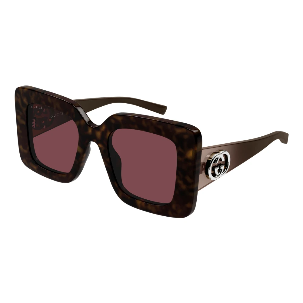 Gucci Women's Brown Sunglasses, 49 Mm, Gg2025s Sunglasses