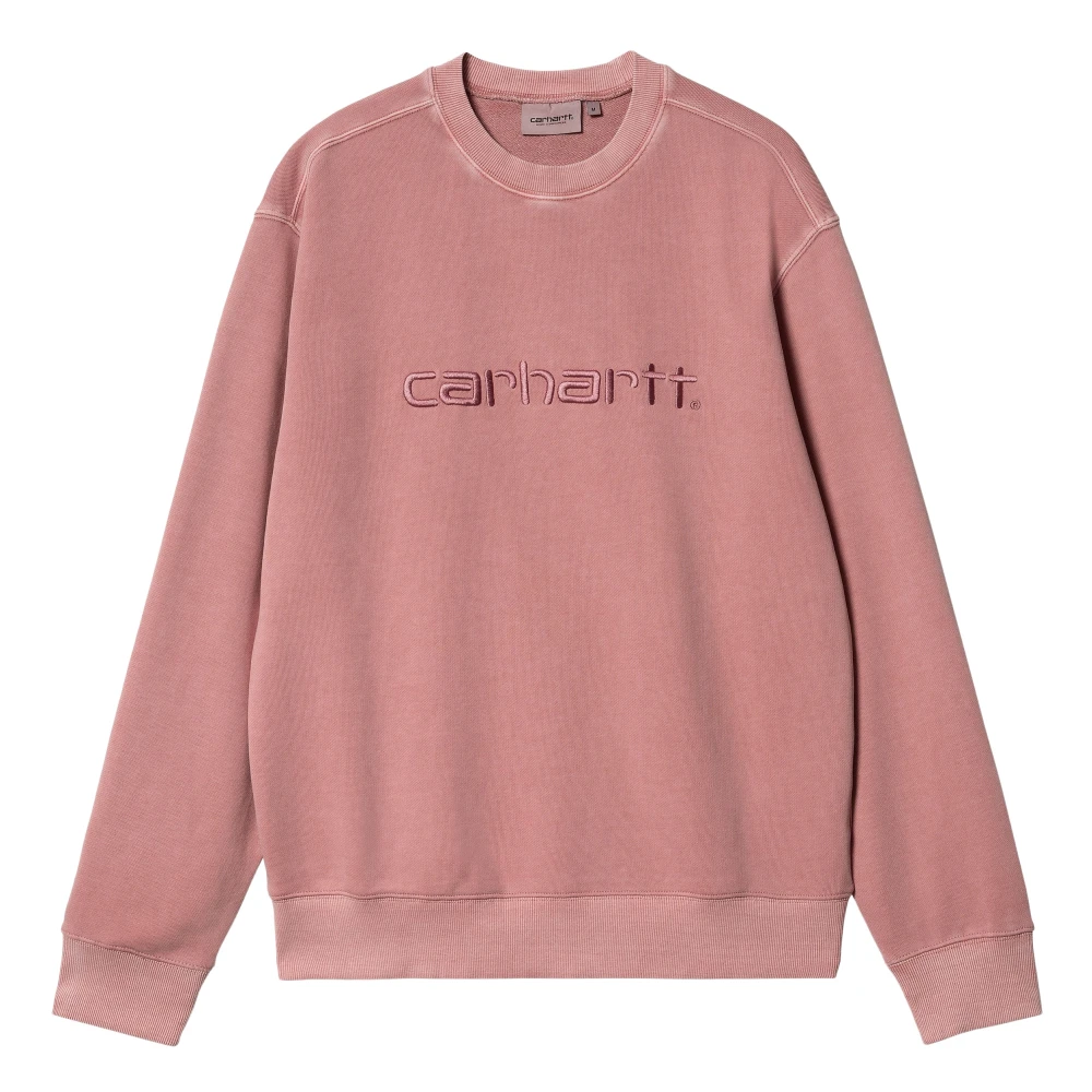 Carhartt WIP Veelzijdige en stijlvolle Duster Sweatshirt Pink Heren