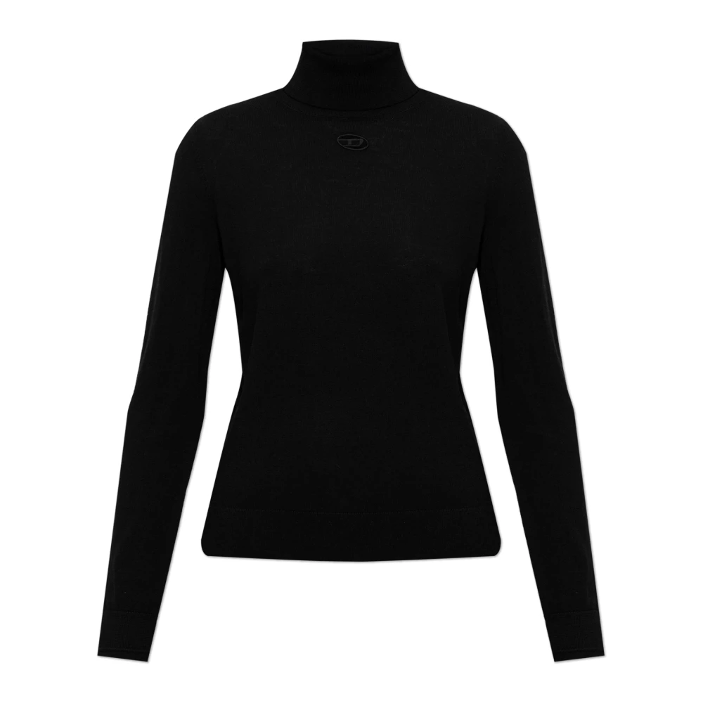 Diesel Donna Nero Maglie, L, New,