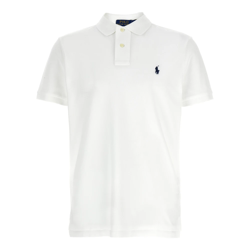 Polo Ralph Lauren Men's White Polo Shirts, 2XL, Polo Shirts