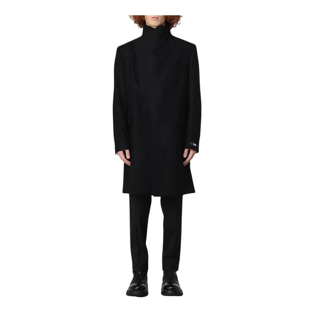 Coats > Single-Breasted Coats - - Karl Lagerfeld - Modalova