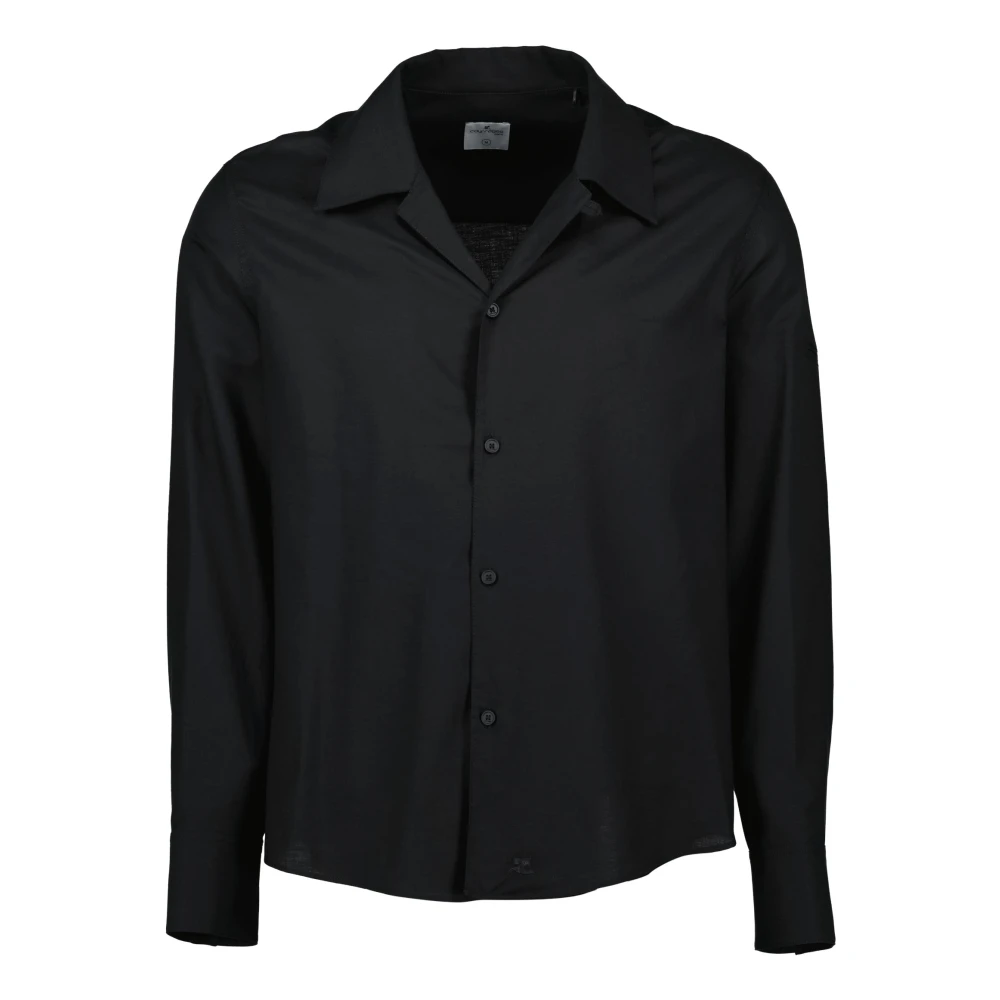 Courrèges Zwarte Katoenen Overhemd AC Black Heren