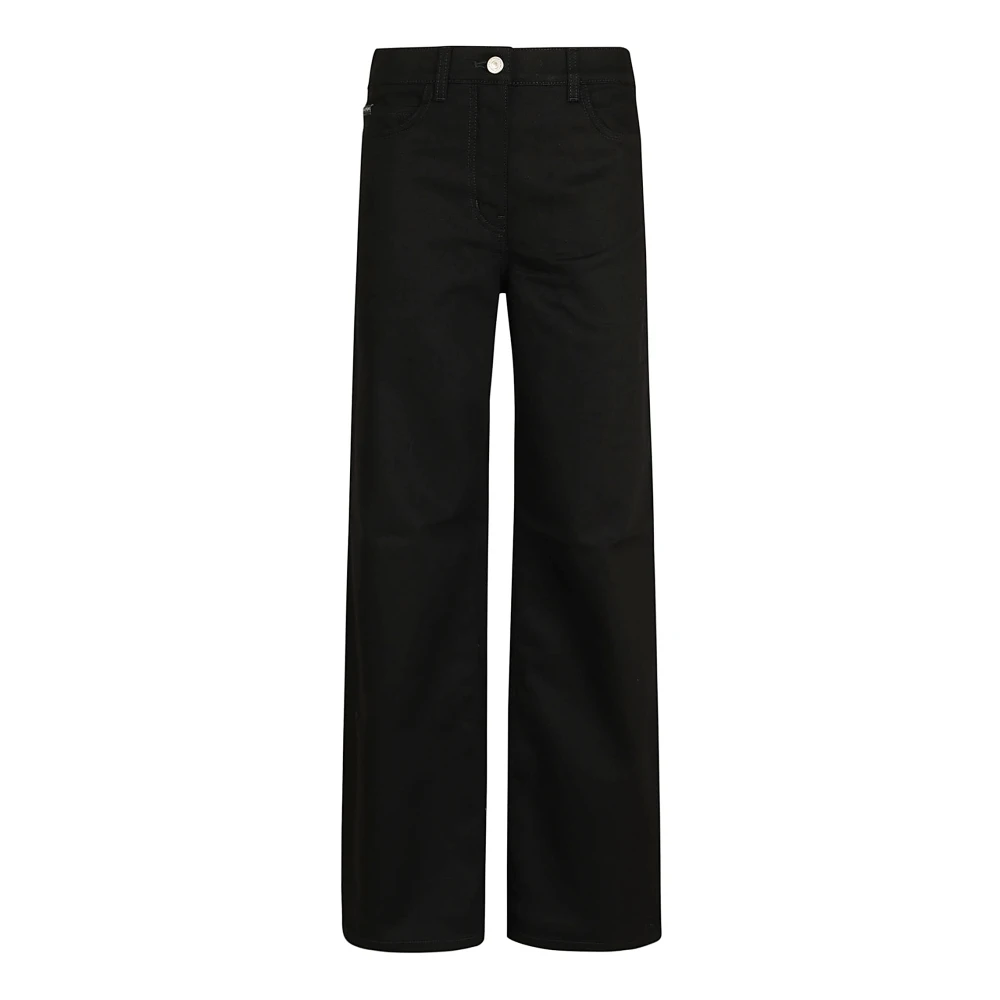 Courrèges Zwarte Broek voor Vrouwen Aw24 Black Dames