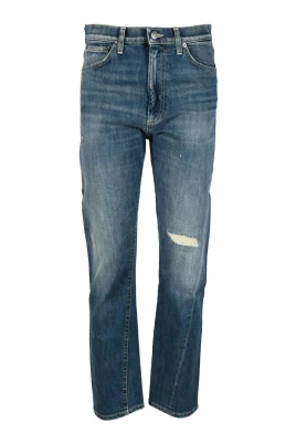 Twisted Zipper Jeans