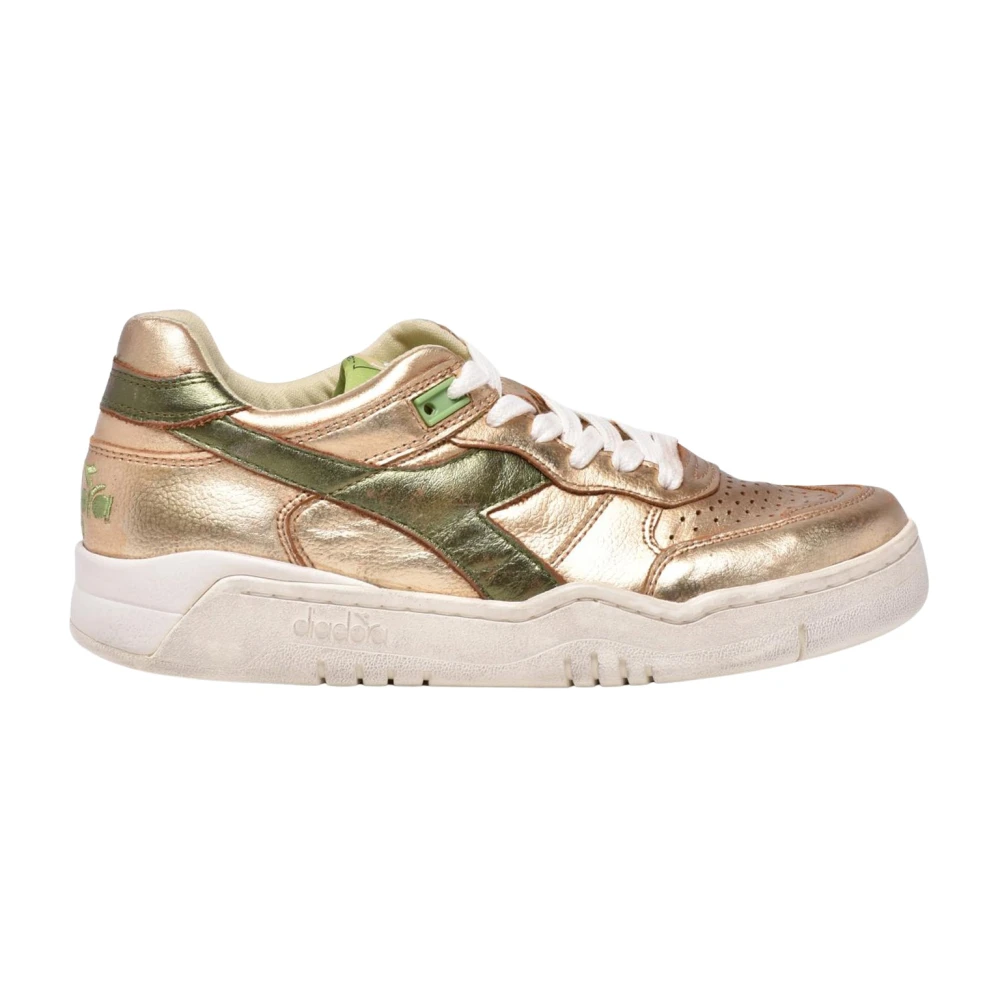 Diadora B.560 Metallic Dames Schoenen Geel