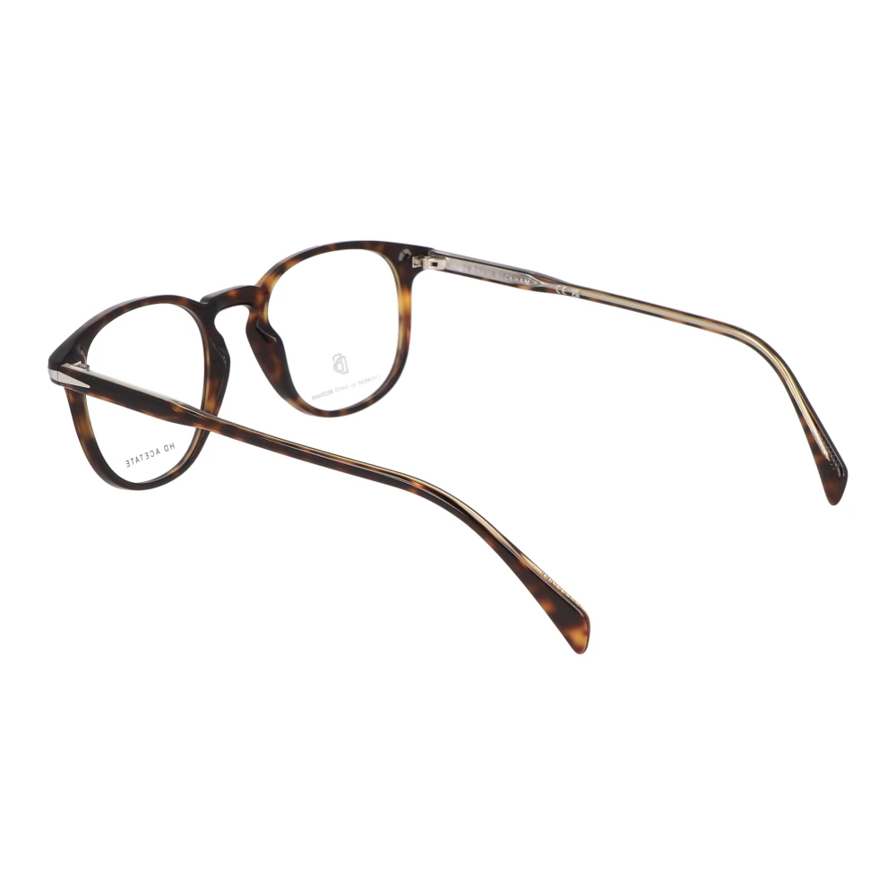 Eyewear by David Beckham Iconische retrostijl bril Brown Unisex