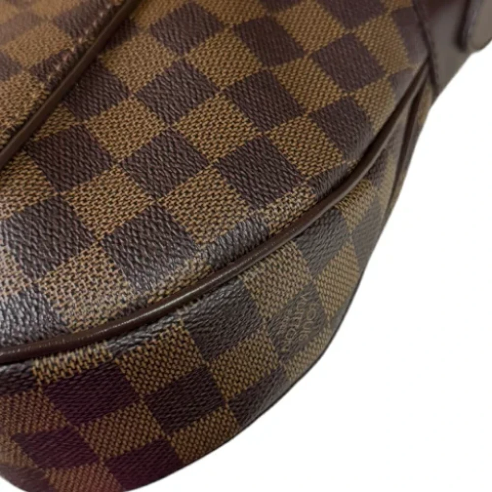 Louis Vuitton Vintage Pre-owned Canvas shoulder-bags Brown Dames