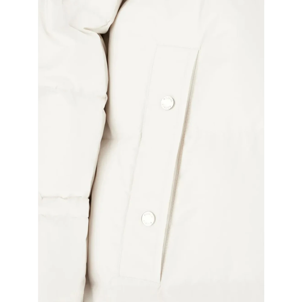 Moorer Witte Piumino Jas White Dames