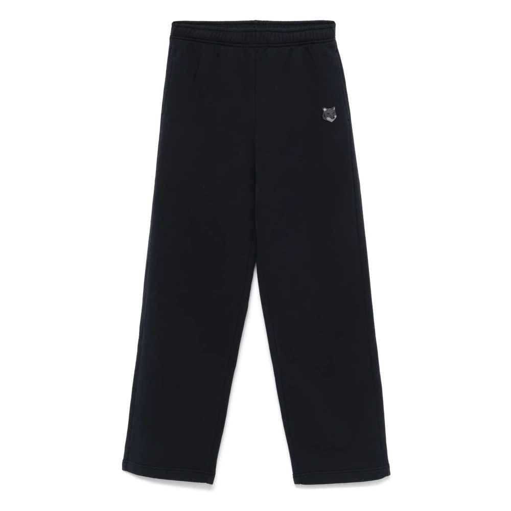 Maison Kitsuné Fox Head Patch Jog Pants Black Heren