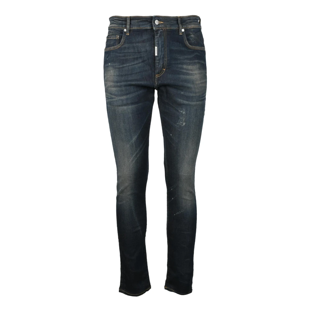 Represent Klassieke Katoenmix Jeans Blue Heren