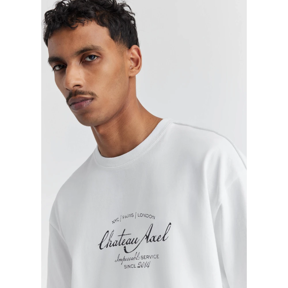 Axel Arigato Château Axel T-Shirt White Heren
