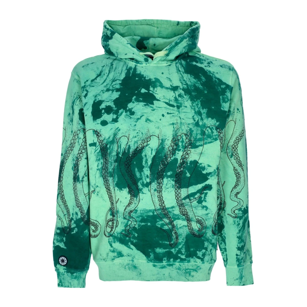 Octopus Horror Pack Groene Hoodie Green Heren