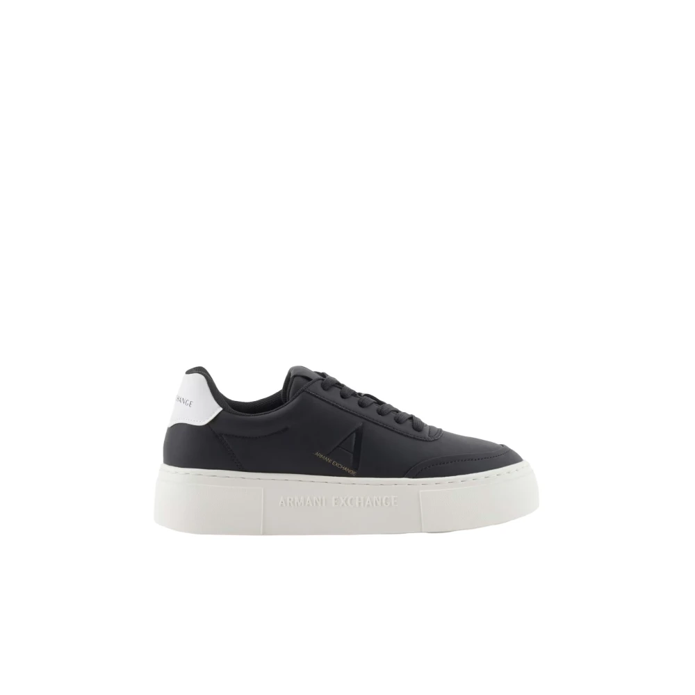 Armani Exchange Vrouw Zwart Schoenen Dames, 40 Eu, Sneaker