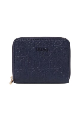 blue-embossed-wallet-ziparound-stylish